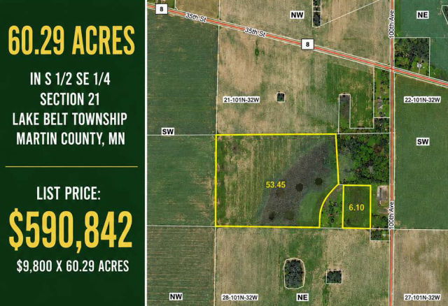 Frank D. Huntley Estate farmland sale howell real estate and auction